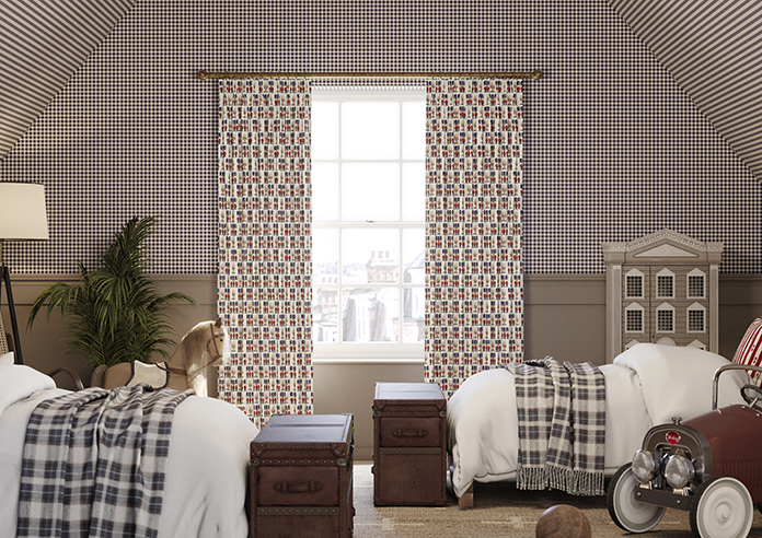 Kings Breakfast, Eggs Kingsmen - Made to Measure Curtains - Image 3